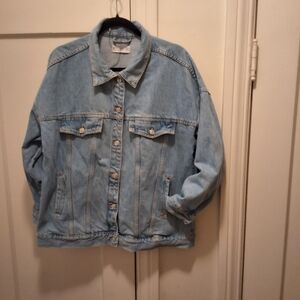 Mango Classic Blue Jean Jacket